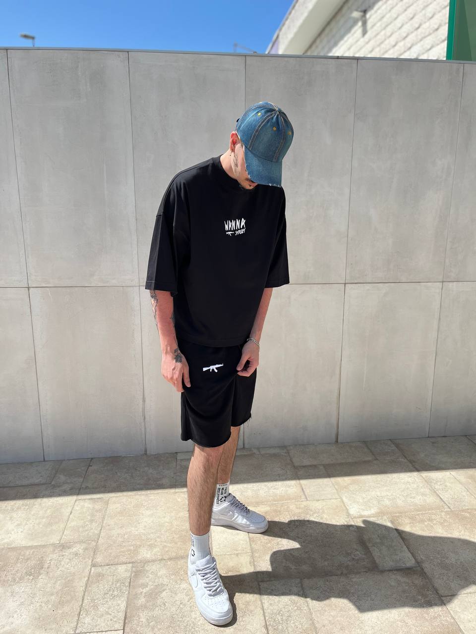 TEE OVER / WANNA-SHORT