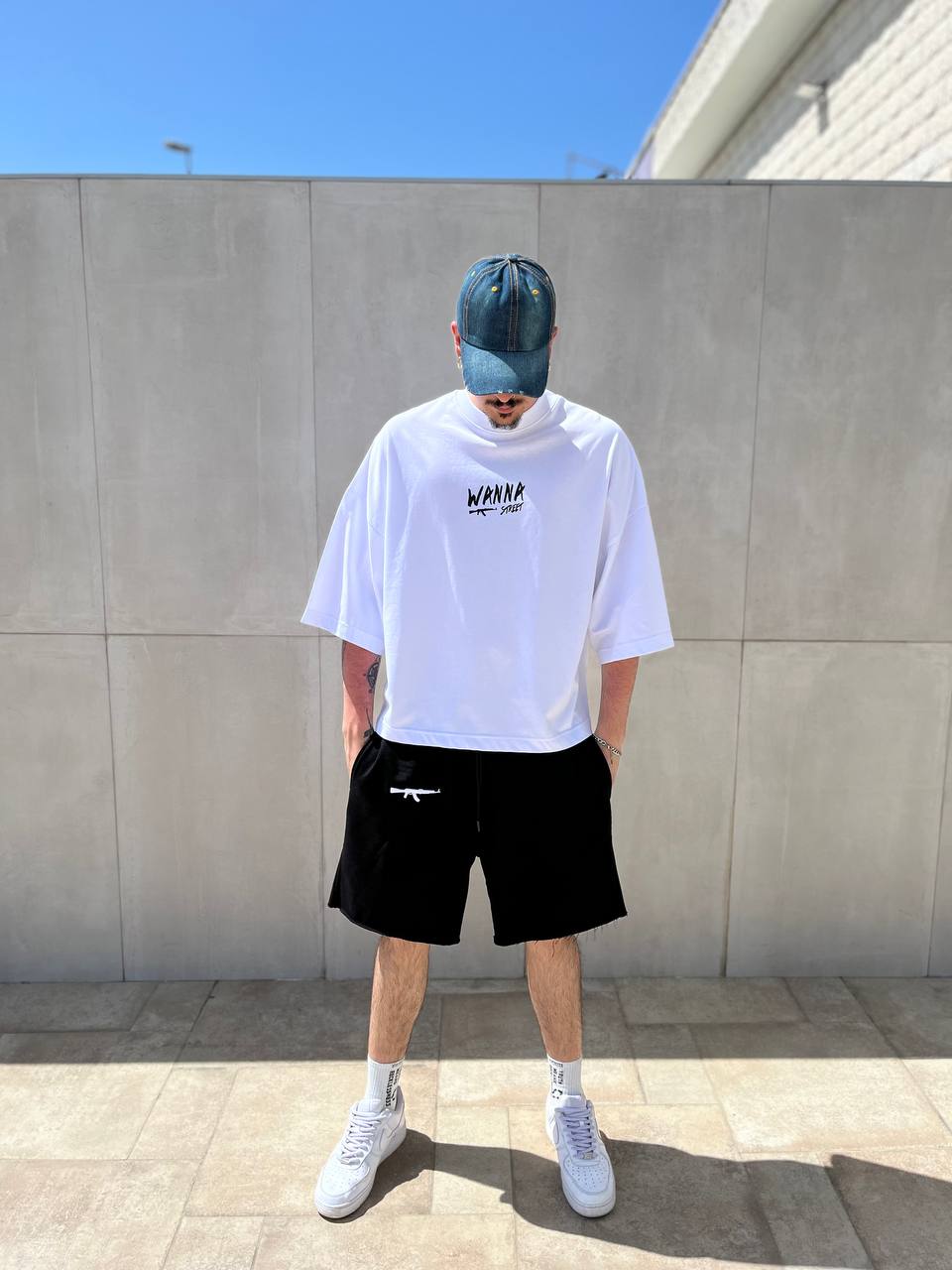 TEE OVER / WANNA-SHORT